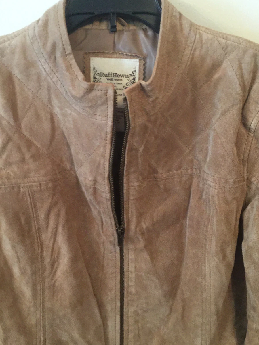 Ruff hewn shop leather jacket