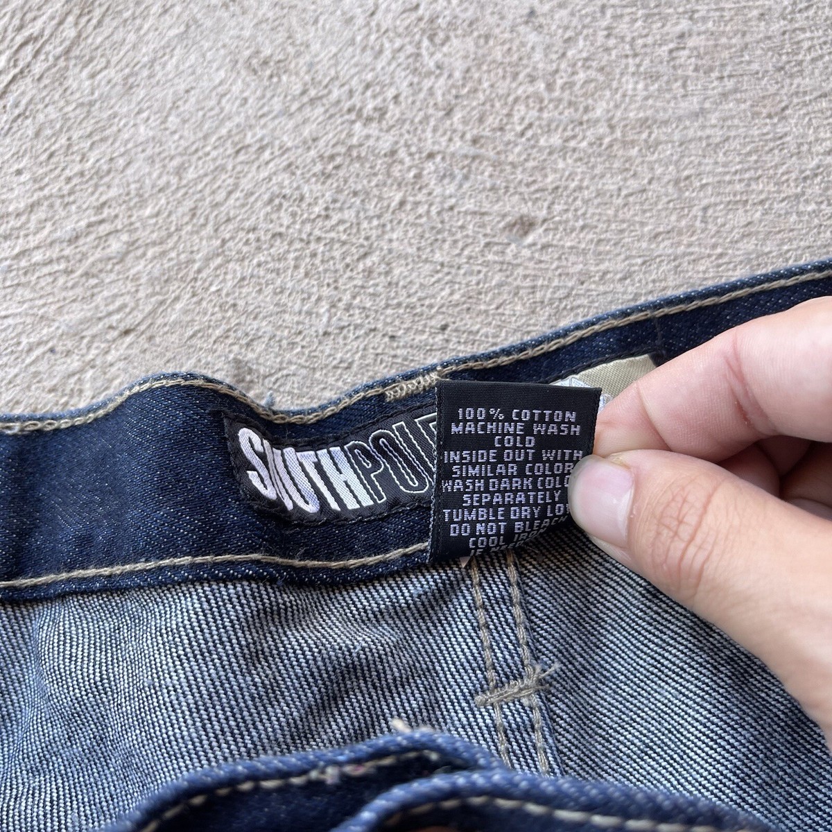 Vintage Southpole Jeans Mens 36x30 Blue Baggy Loose Denim Vintage Southpole Jeans Mens 36x30 Blue Baggy Loose Denim