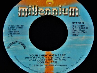 Vintage Record, DON MCLEAN: SINCE I DON'T HAVE YOU, 45 rpm, 1978, Pop Rock