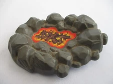 VINTAGE/Original , KENNER, STAR WARS, 1983, Ewok Village, PART, FIRE PIT