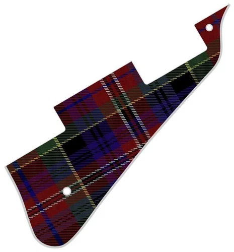 Pickguard Pick Guard  Compatible with Gibson Les Paul Guitar Tartan MacPsn