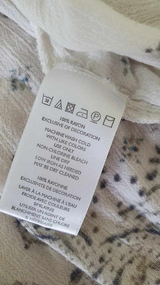 Top para dama, Ecote, talla XS, hombros abiertos, busto de 42", 25" de largo, 6001 Foto 4 de 4