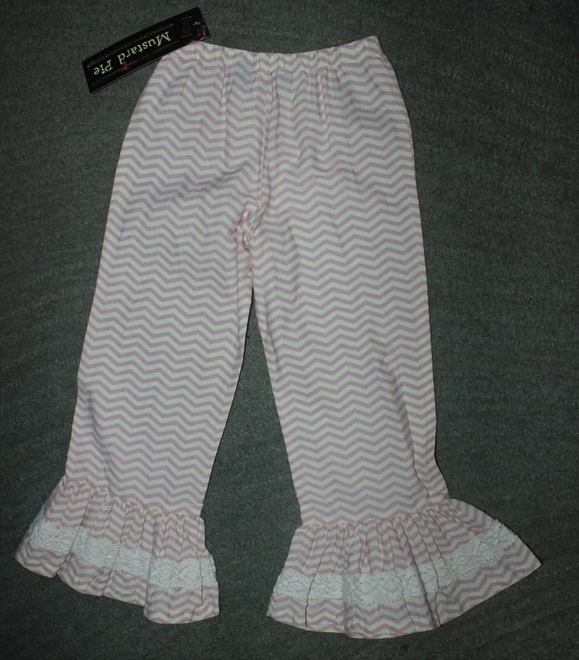 Mustard Pie Girls Kashmir Crops - Size 6 - NWT - Image 4 of 4