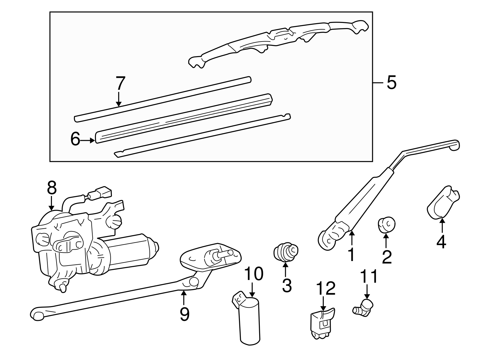Genuine Lexus Wiper Blade Insert 85214 0E050 EBay genuine-lexus-wiper-blade-insert-85214-0e050-ebay