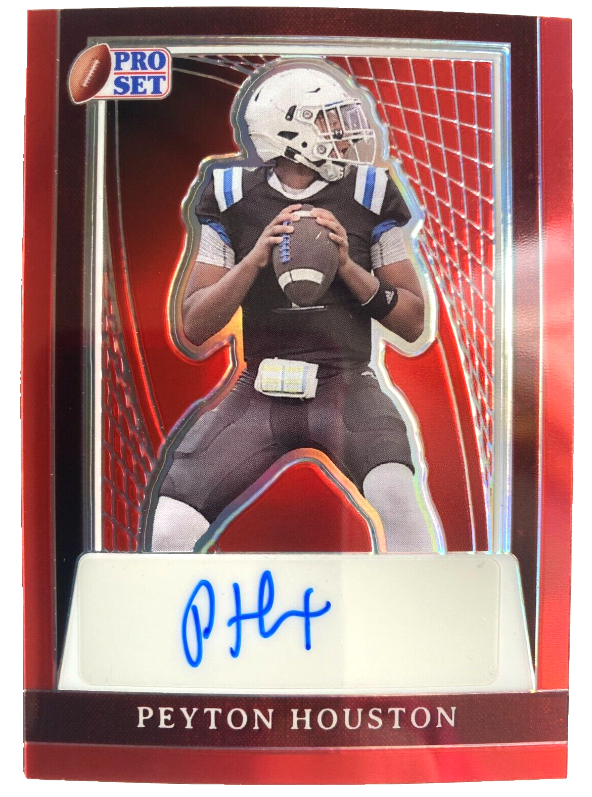 2024 Leaf Pro Set Metal Autographs Red Prismatic PAPH1 Peyton