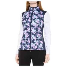 NWT Peter Millar Women's Merge Hybrid Jacket Floral LS23EZ08 Size S 230