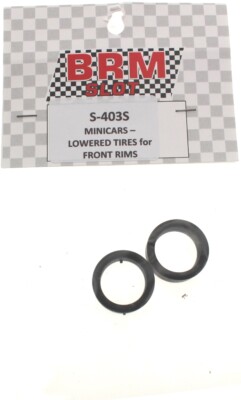 BRM BRS-403S Reifen Ø20x9,5mm hart vorne Niederquerschnitt f.R8   Rallye   TTS