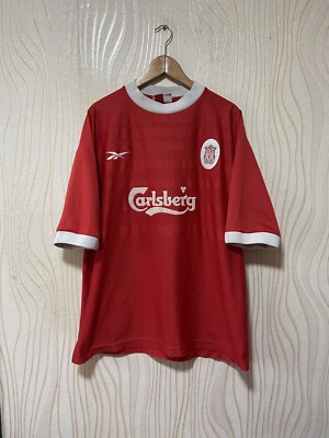LIVERPOOL 1998 1999 HOME FOOTBALL SHIRT SOCCER JERSEY REEBOK