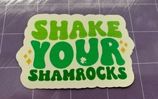 St. Patrick's Day Stickers Shake Your Shamrocks