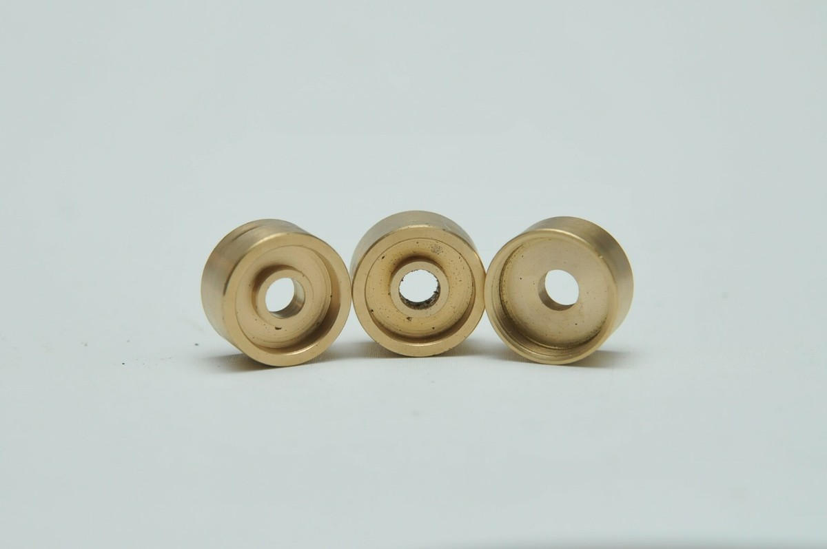 Bach Heavy Valve Caps 3個セット ゴールド仕様 Bach Heavy Bottom Valve Caps for Trumpet Gold-Plated - Set
