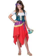 Mystical Carnival Gypsy Girl's Costume Small 6