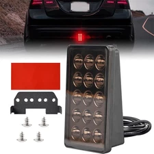 F1 Style Flash 72 LED Brake Light Third Rear Stop Tail Warning Pilot Fog Lamp US