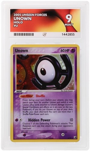 Unown graded ACE 9 for sale on eBay