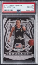 2020 PANINI PRIZM DRAFT PICKS #93 RJ HAMPTON PSA 10