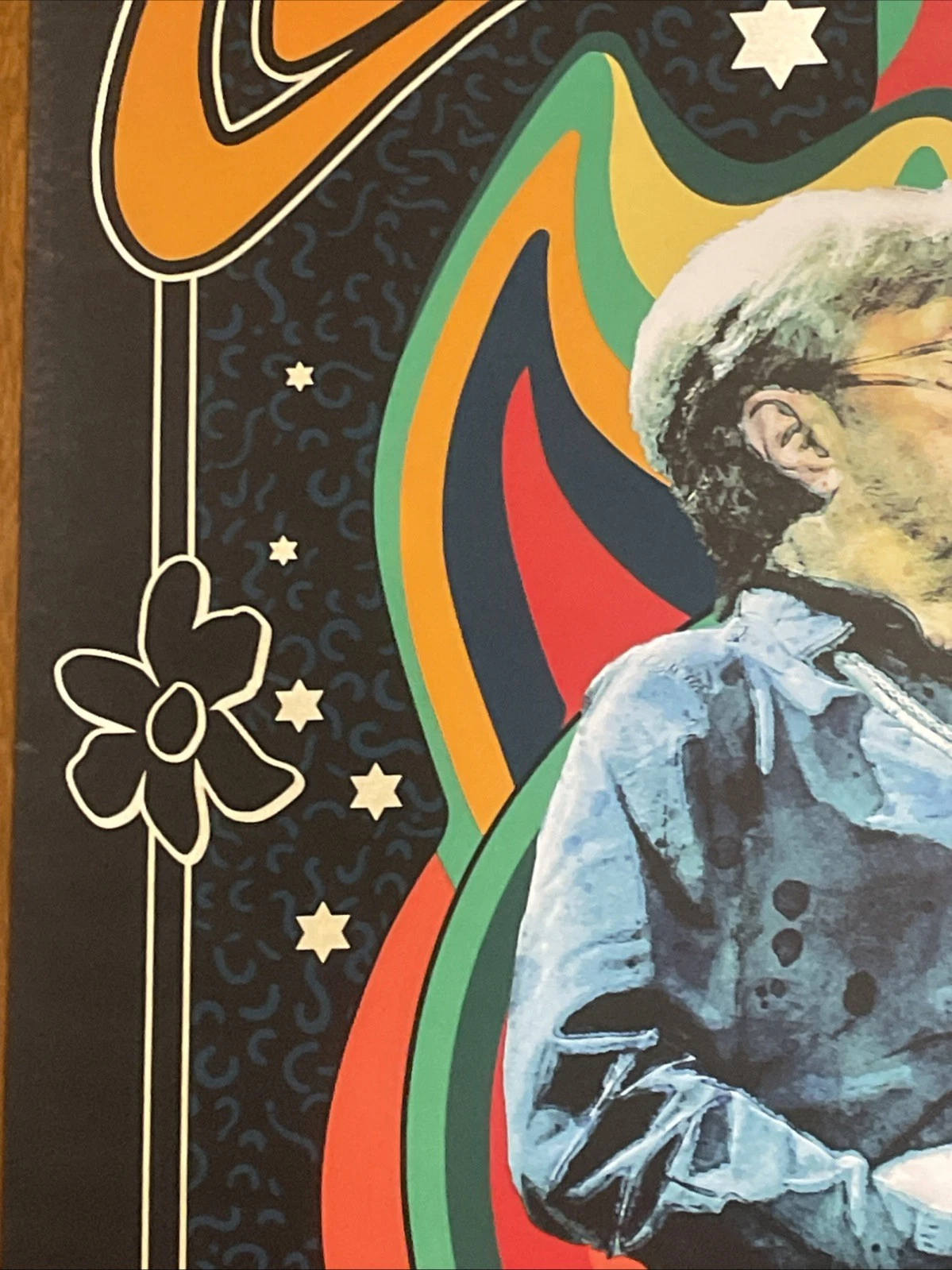 Eric Clapton 2025 Tour Numbered Vertical Poster