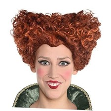 Hocus Pocus Winifred Sanderson Wig for Women, Halloween Costume Accessory,