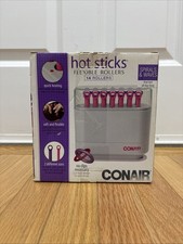 Conair Hot Sticks 14 Flexible Hair Rollers Purple Pink - New In Box Only Pink