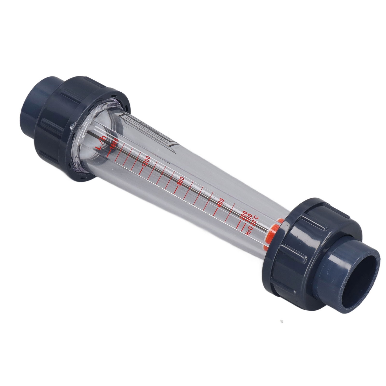 High Accuracy Plastic Tube Liquid Flowmeter For Acid Alkali Resistance Water Use