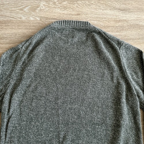St John’s Bay Long Sleeve Knit Sweater Green Mens Large - Picture 12 of 16