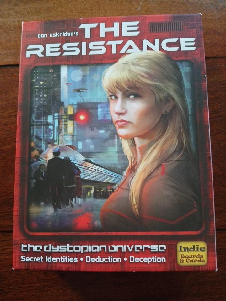 The Resistance Board Game Indie Boards & Cards Don Eskridge's Open New  U80 - Image 4 of 4