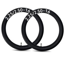 2 Pack 2.50-16 Inner Tubes with TR4 Straight Valve Stem