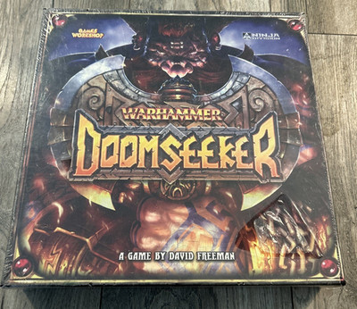 Warhammer Doomseeker Board Game Games Workshop Ninja Division Sealed New