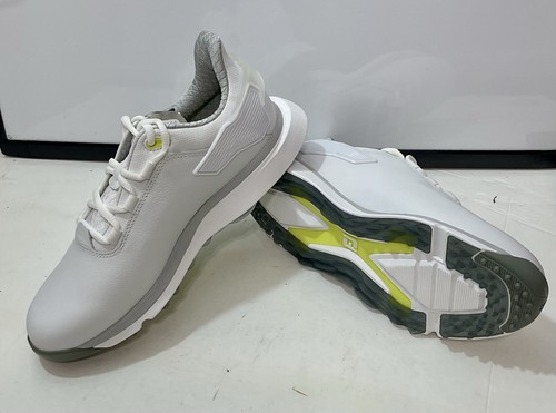 FootJoy Damen Pro/SLX Golfschuh 8W weiß/weiß/grau neu ohne Etikett - Karton - Bild 2 von 12