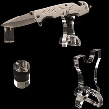 knife stand Knife Rack Knife Display Rack Stacking Knife Storage Rack Knife S...