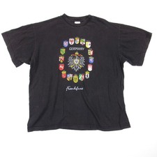 VTG Germany Frankfurt Men's T Shirt Coat Of Arms German Lands 100% Cotton