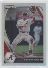 2021 Panini Prizm Draft Picks Silver Prizm Peyton Wilson #PDP66 0g03