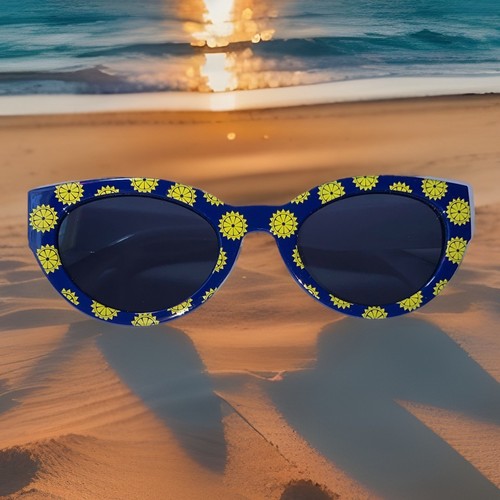 SURFSIDE Milan-Style Oval Sunglasses | Brand New | Unisex - Picture 3 of 11