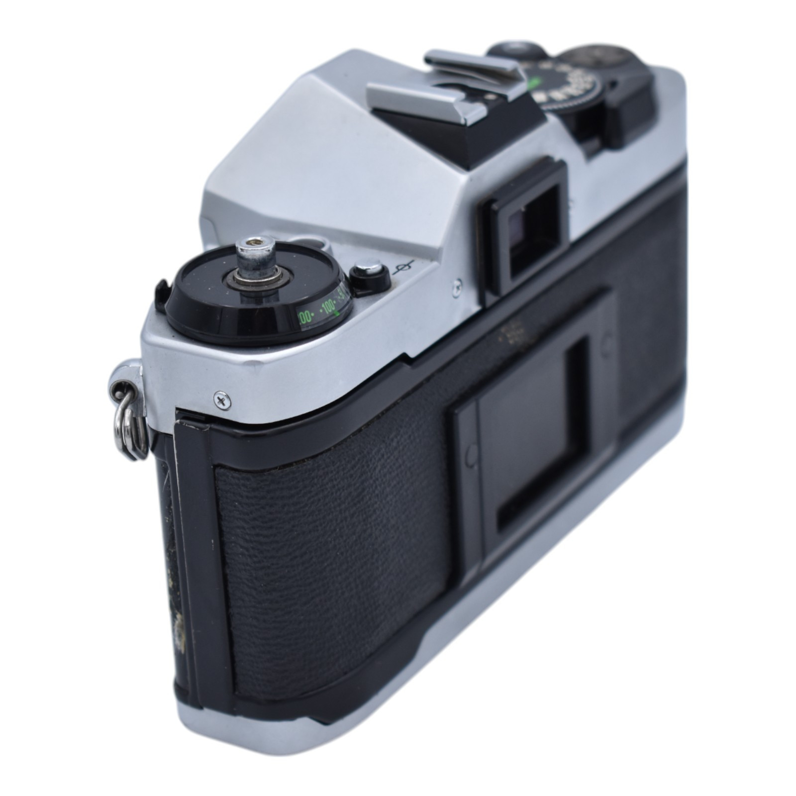 Canon AE-1 Program 35mm Film SLR Camera Body, Chrome (For Parts / Repair)