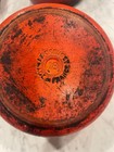 Le Creuset #18 Round Dutch Oven Flame Enamel Cast Iron Made in France w/Lid — photo 5