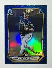 2026 Bowman Chrome Prospects Ethan Dorchies #BCP-52 Reptilian Blue Refractor/150