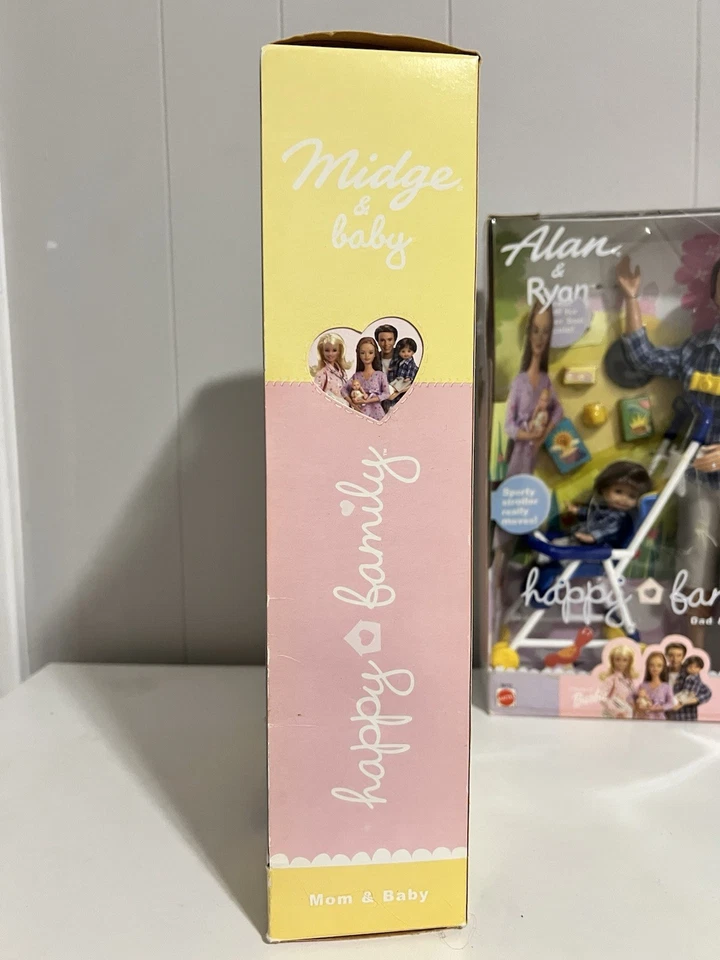 Barbie Happy Family 2002 Midge & Alan Set Muñecas Coleccionistas Raras Descatalogadas Foto 3 de 4