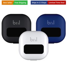 UV-C Toothbrush Sanitizer, Portable Cleaner, Travel Cover, Magnetic Holder, a...