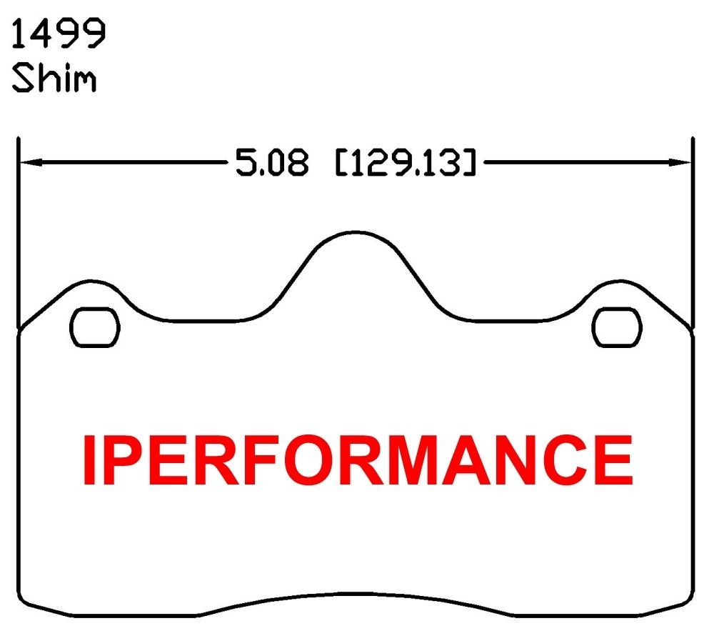 Lotus Exige 2012 FRONT Brake pad fitting kit