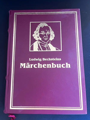 Ludwig Bechstein Märchenbuch gebunden lila Archiv Verlag limitierte Ausgabe