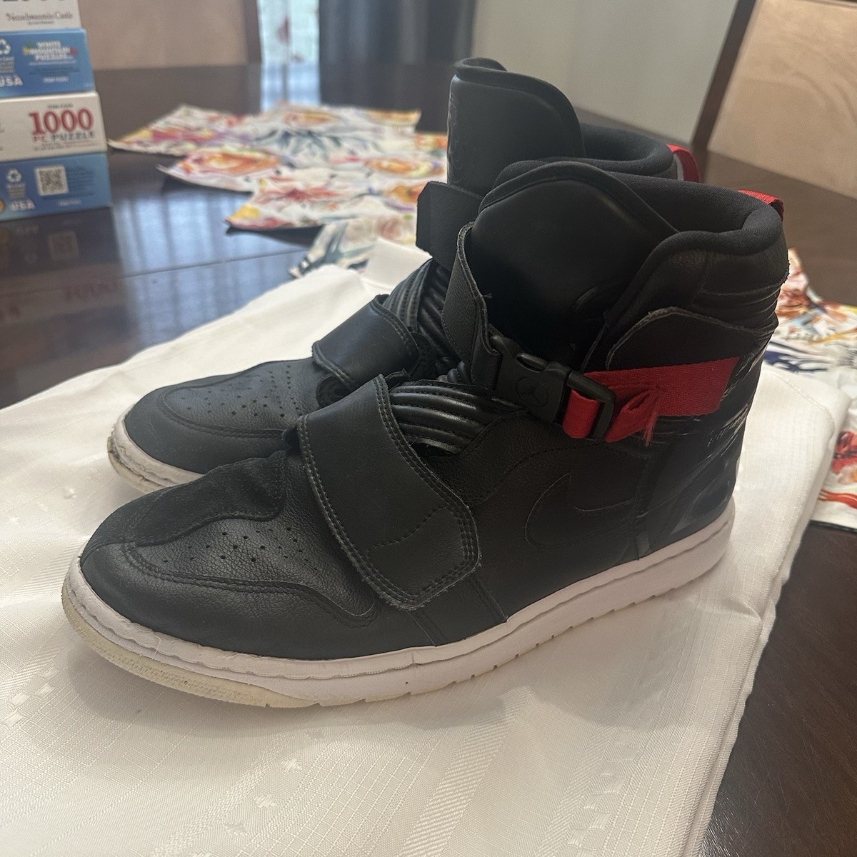 Air Jordan 1 Moto (Black) Size 12 | eBay