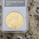 U.S. Mint American Eagle Gold Bullion Coin 2017 1 oz Gold in Protective Case
