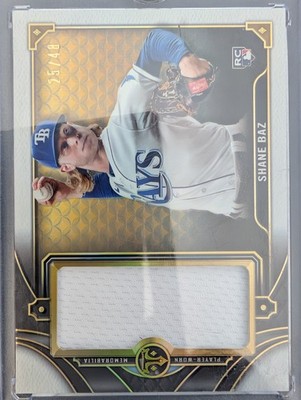 2022 Topps Triple Threads Relics - Shane Baz /48 #SJR3-SB1 📢READ DESCRIPTION📢