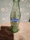 Coca-Cola Vintage 8oz Green Glass Bottle Dollywood Heartsong Edition