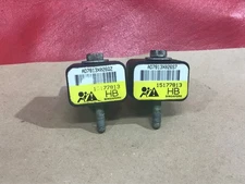 2003 2004 HUMMER H2 LEFT & RIGHT FRONT BUMPER SAFETY SENSORS 15177813