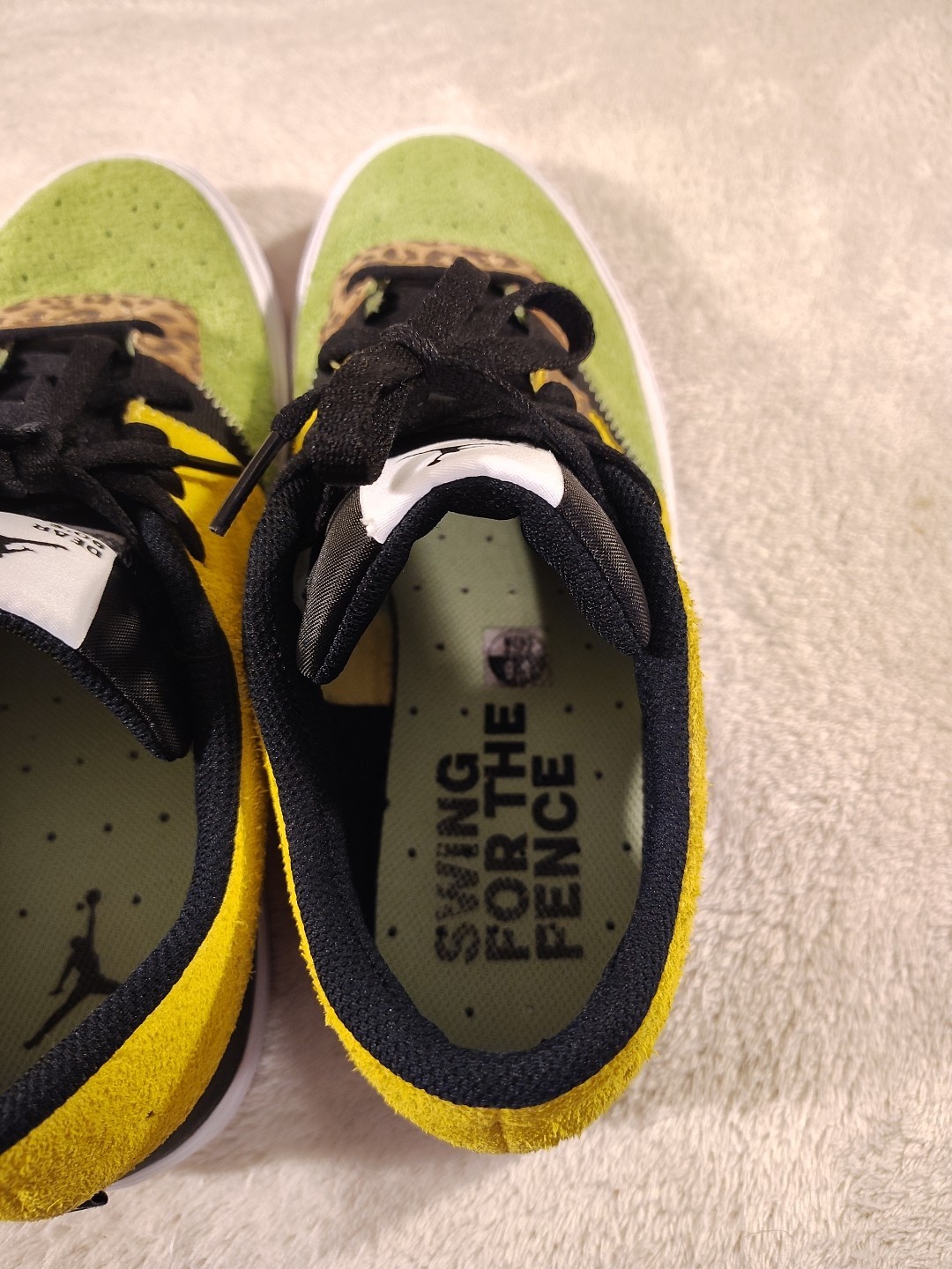 VTG Nike Jordan Mens 9.5 Series .03 Dear 90's Low Top SUEDE DJ0420-700 Key Lime thumbnail 17