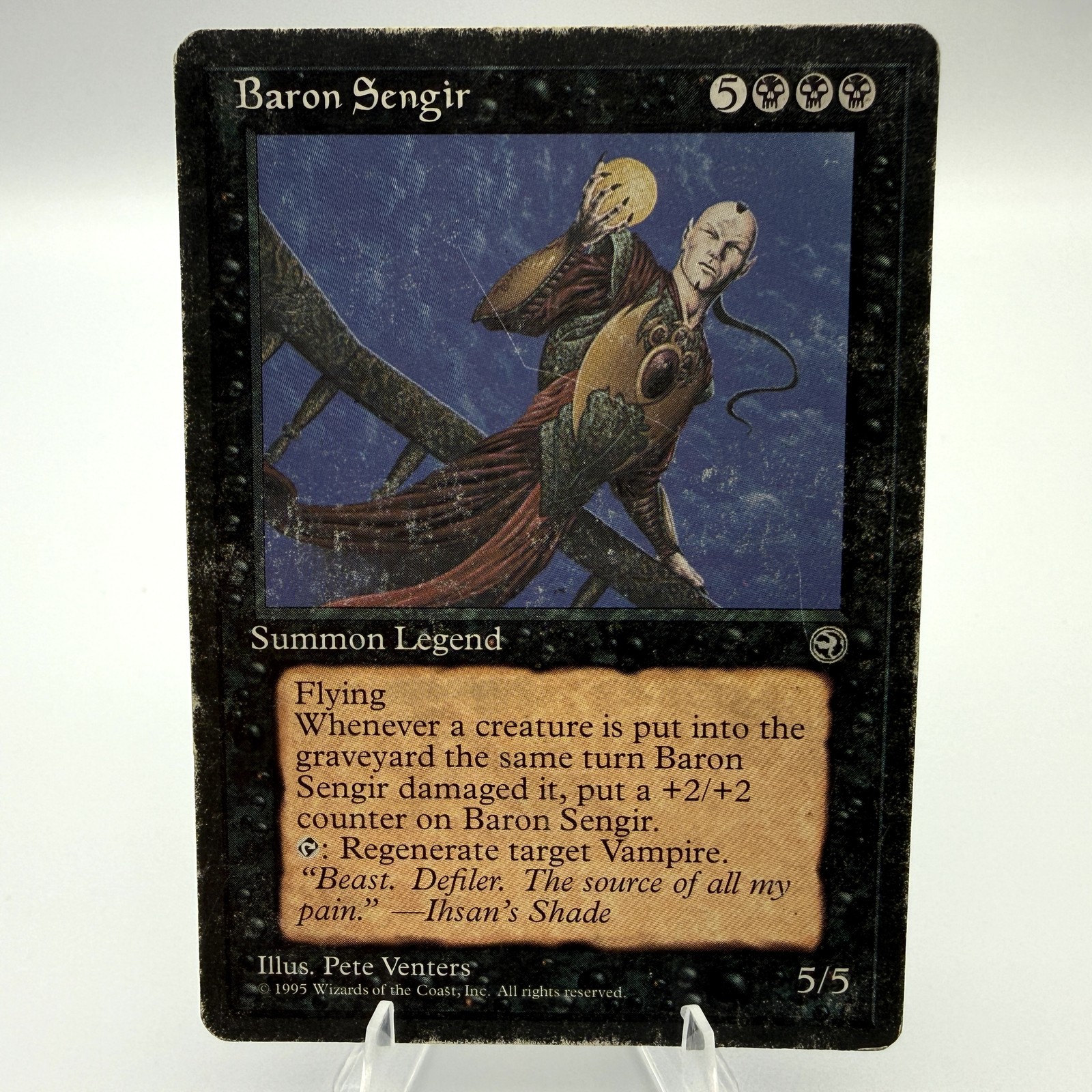 Magic The Gathering Homelands Baron Sengir Regular MP