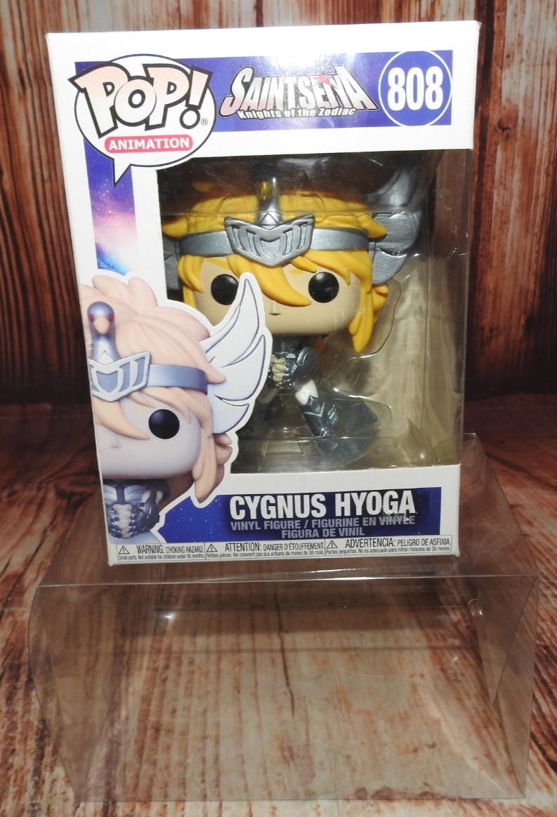 Funko Pop! Vinyl: Saint Seiya - Cygnus Hyoga #808 With Pop Protector