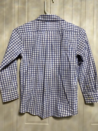 Cat & Jack Boys Kids 100% Cotton Button Long Sleeves Shirt Size S(6/7) - Picture 2 of 4