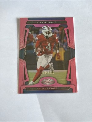 2025 Panini Certified - James Cook #11 Pink Mirror 4/225 **NUMBER MATCH**
