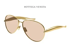 BOTTEGA VENETA SARDINE AVIATOR SUNGLASSES BV1305S