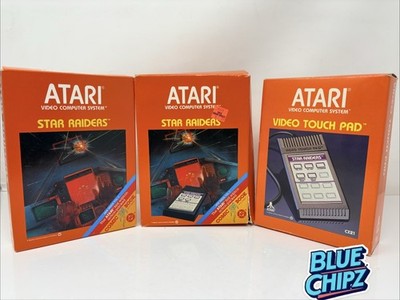 Atari Star Raiders 400 800 XL XE Video Touch Pad Big Box Tested Working Vintage
